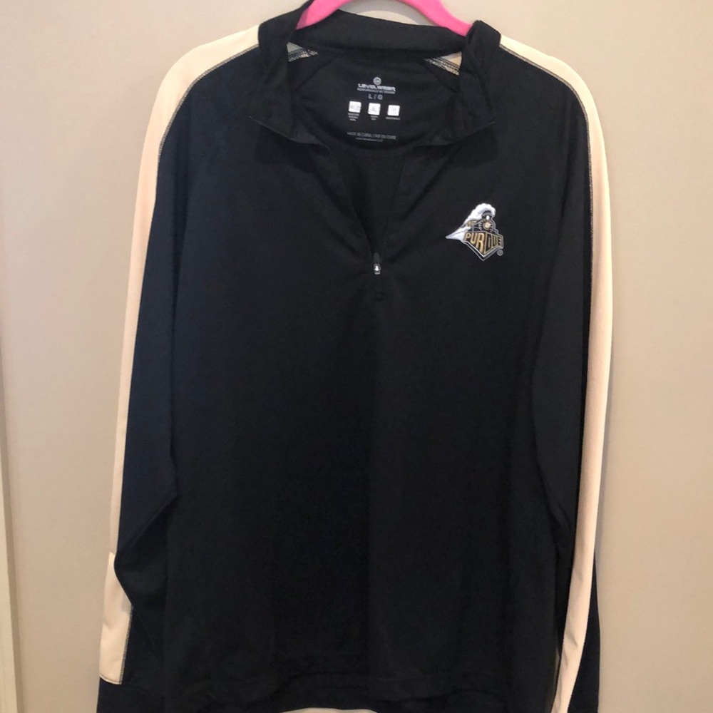 Purdue lightweight 1/4 zip